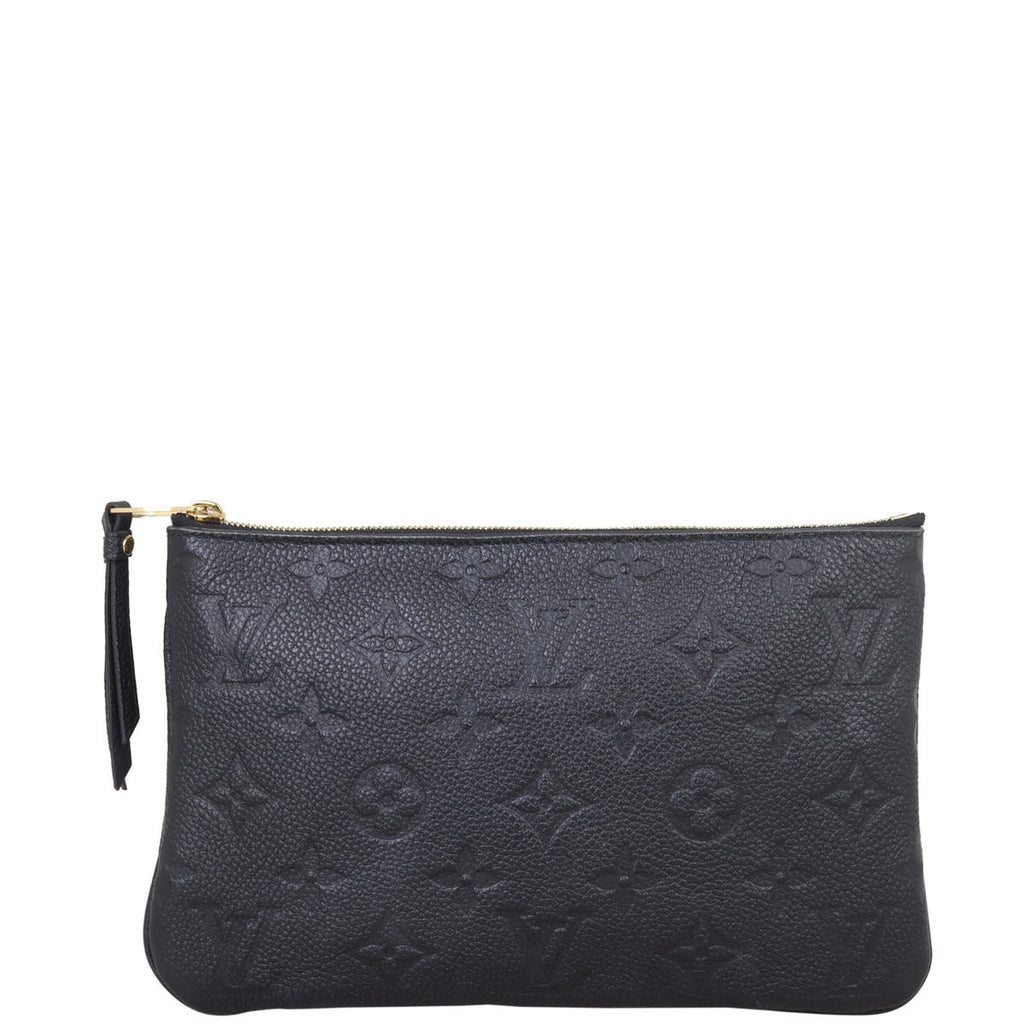Louis Vuitton Pochette Double Zip Monogram Empreinte