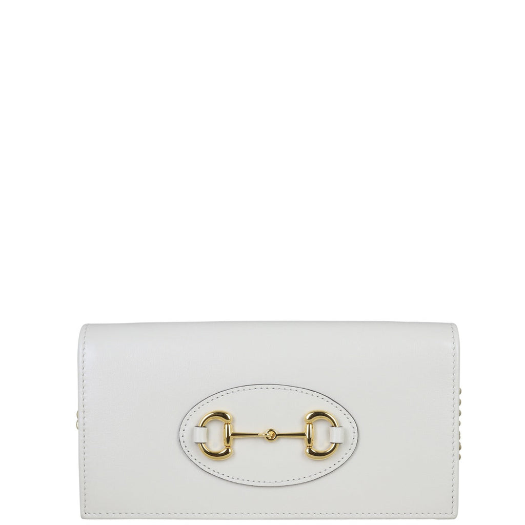 Gucci Leather Horsebit 1955 Chain Wallet