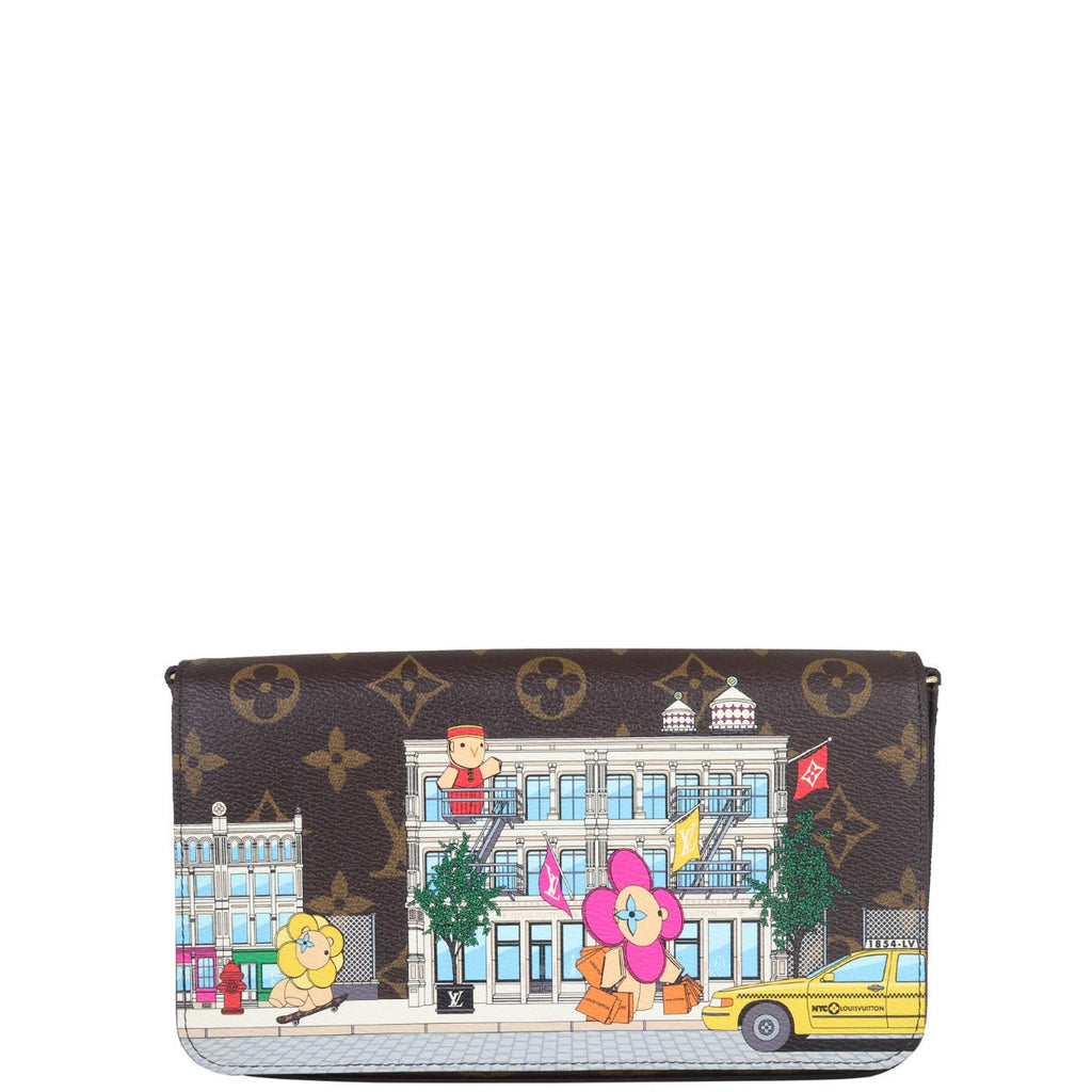 Louis Vuitton Felicie Pochette Monogram Vivienne Christmas 2022