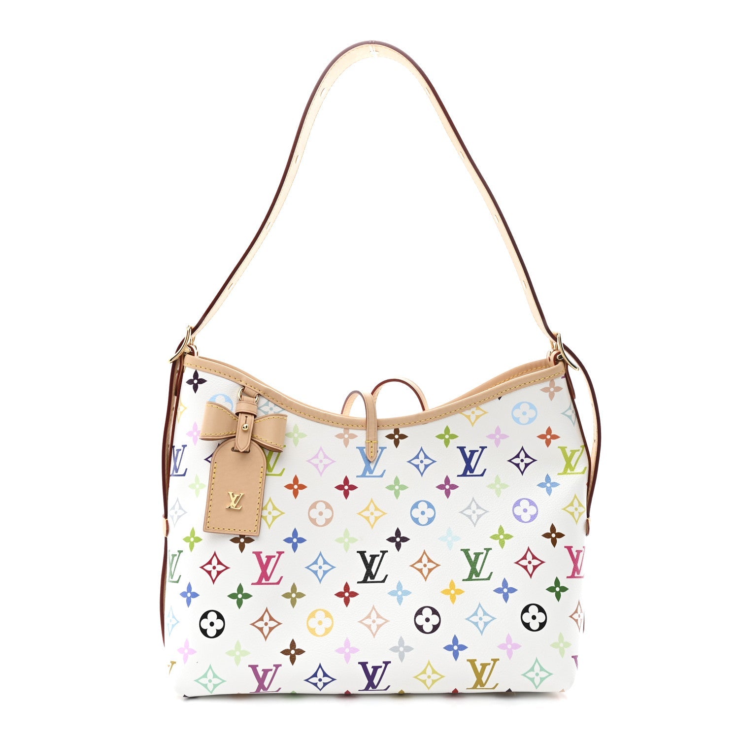 LV X TM Monogram Multicolor CarryAll PM White