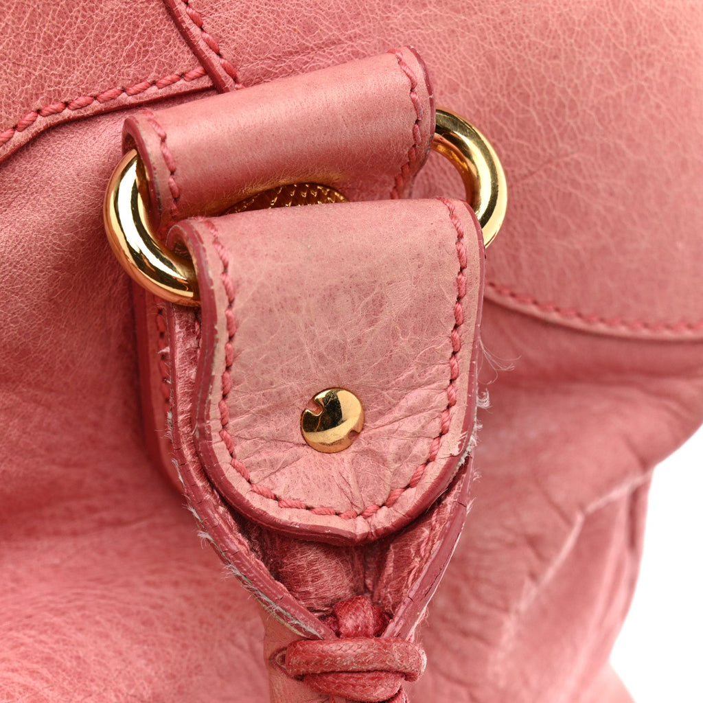 Agneau Giant 21 Gold Hardware City Bubblegum