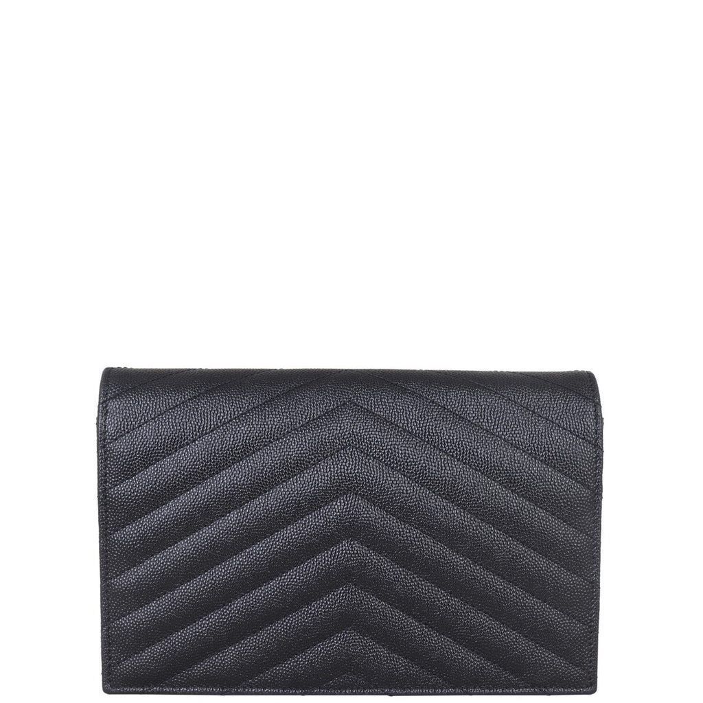 Saint Laurent Cassandre Envelope Chain Wallet