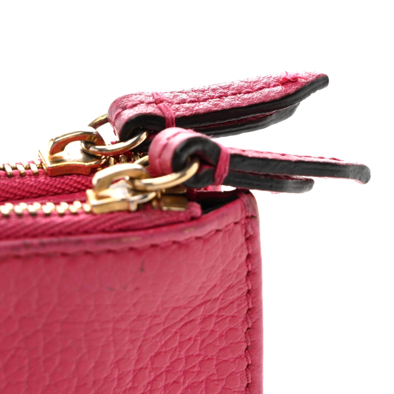 Dollar Calfskin GG Marmont Compact Wallet Box Pink