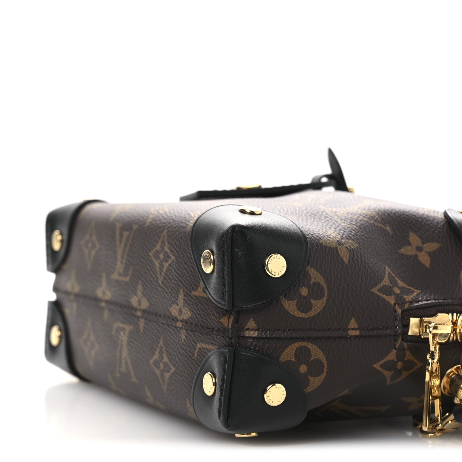 Monogram Petite Malle Souple Black