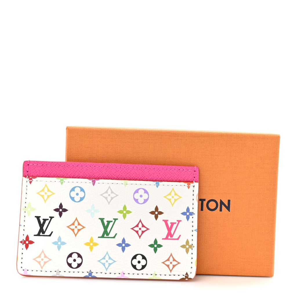 LV X TM Monogram Multicolor  Holder Kawaii Pink