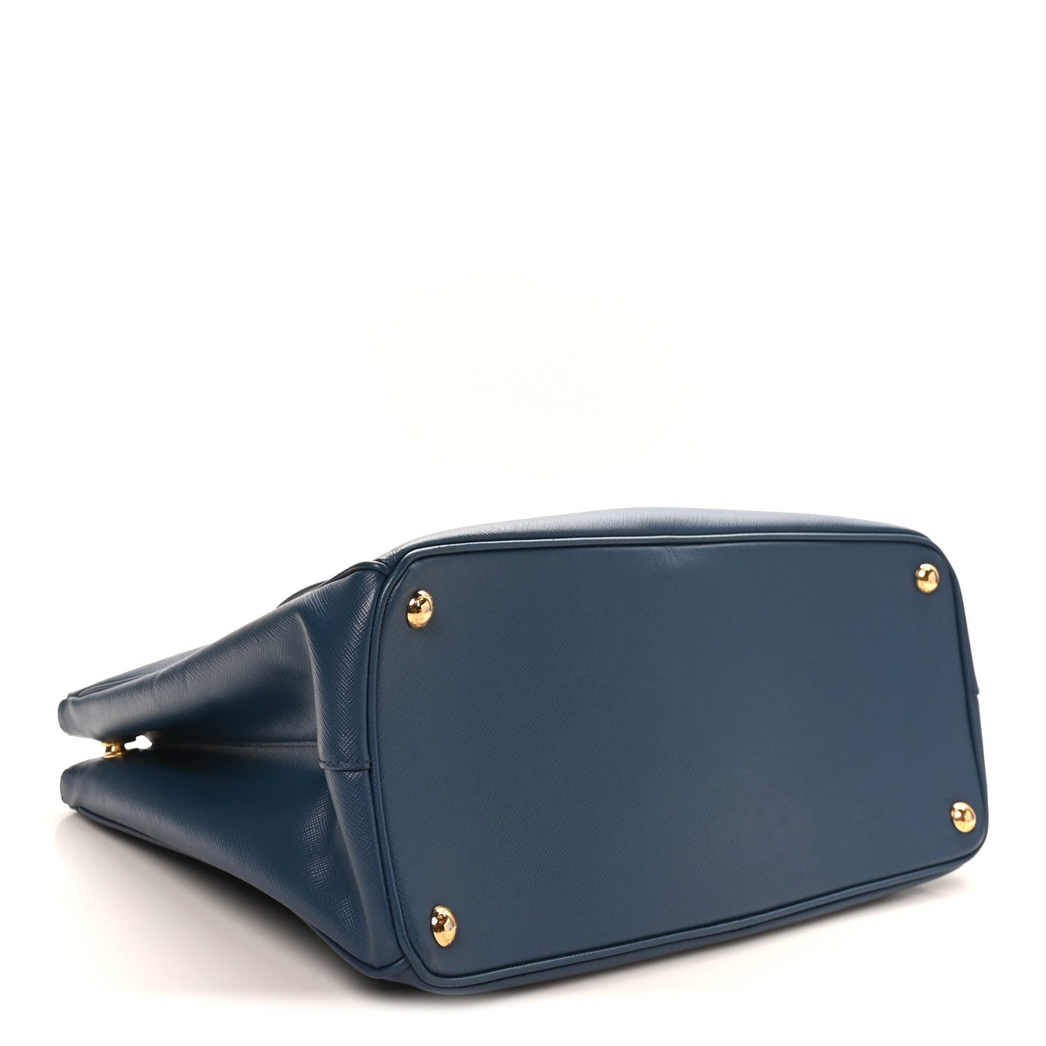 Saffiano Large Galleria Double Zip Tote Bluette