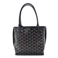 Goyardine Reversible Mini Anjou Navy
