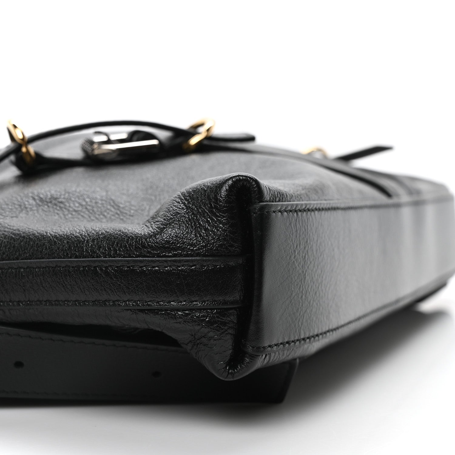 Calfskin Medium Voyou Bag Black