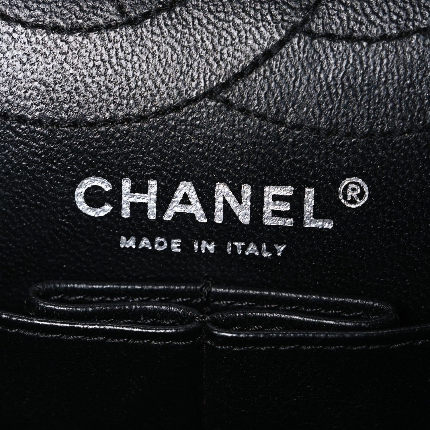 Metallic Aged Calfskin Quilted 2.55 Reissue 226 Flap So Black