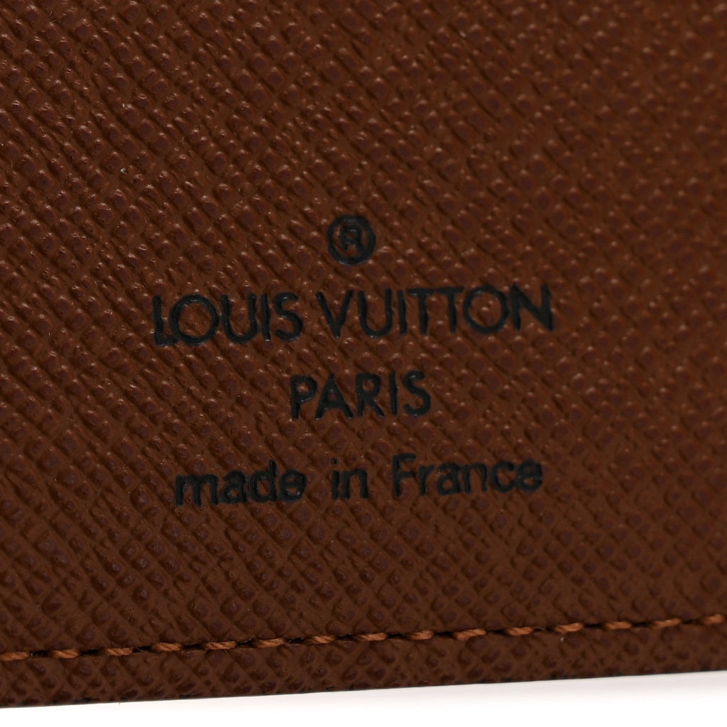 Monogram Medium Ring Agenda Cover
