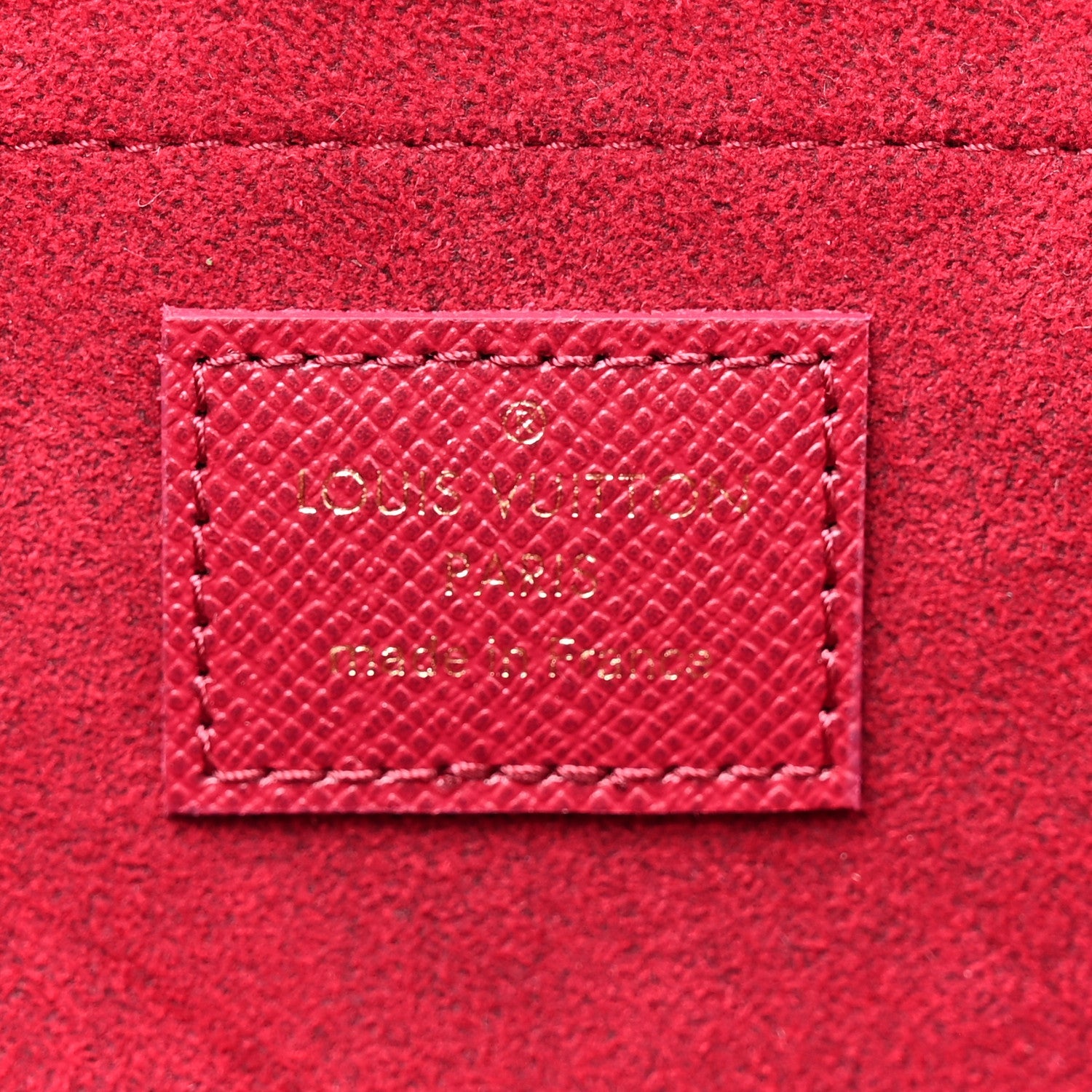 Monogram Pochette Felicie Chain Wallet Fuchsia