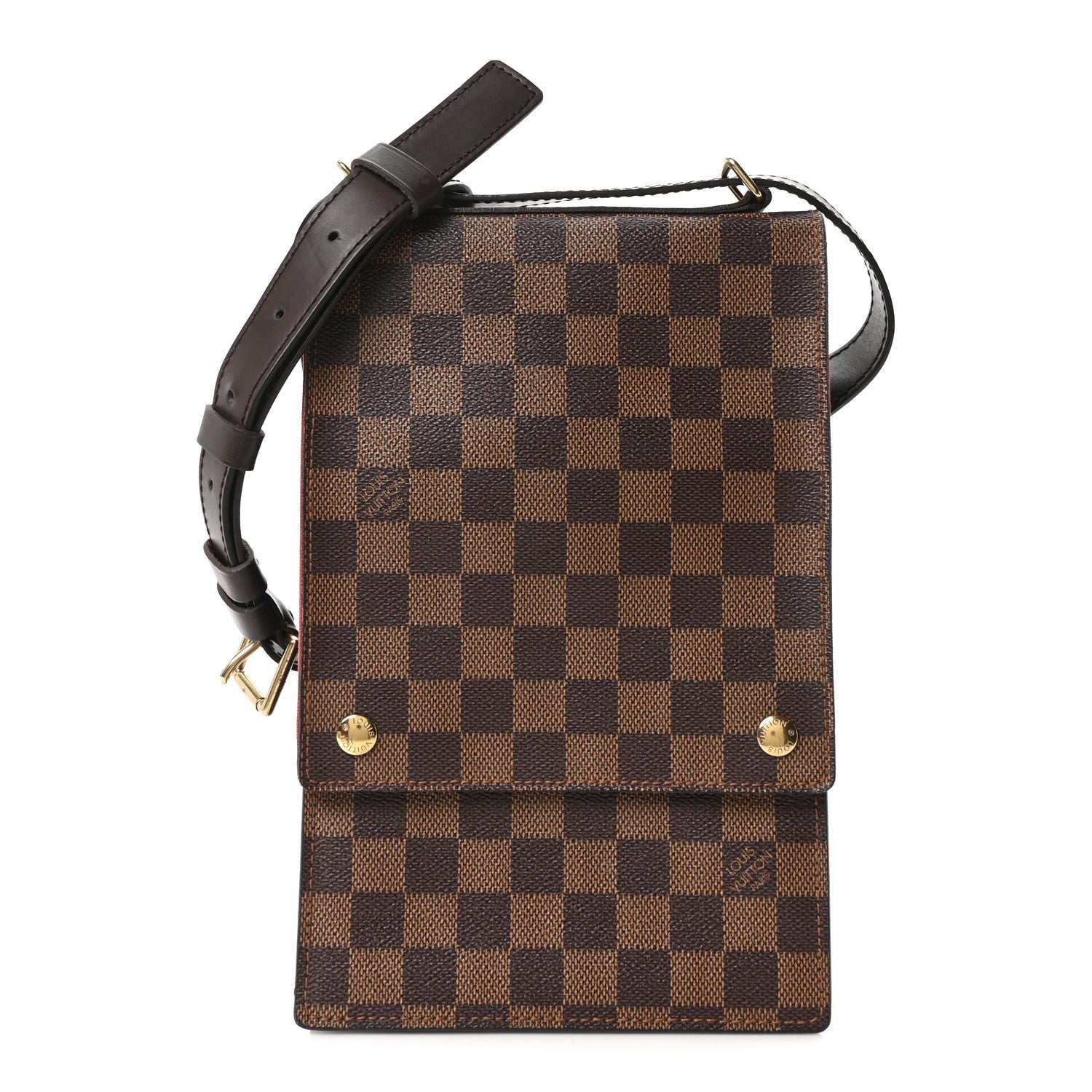 Damier Ebene Portobello Travel Shoulder Bag