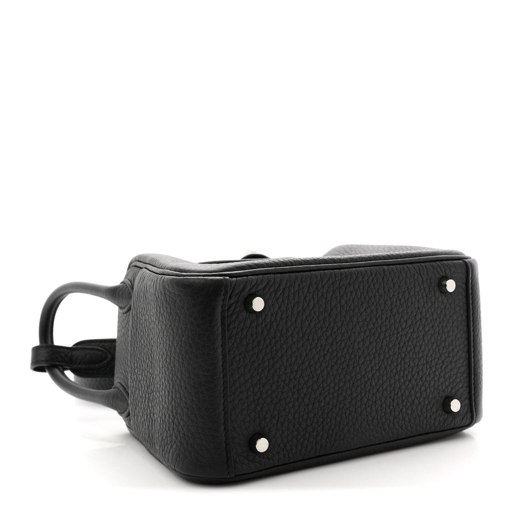 Taurillon Clemence Mini Lindy 20 Black