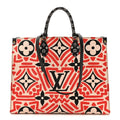 Monogram Giant Crafty Onthego GM Creme Rouge Black