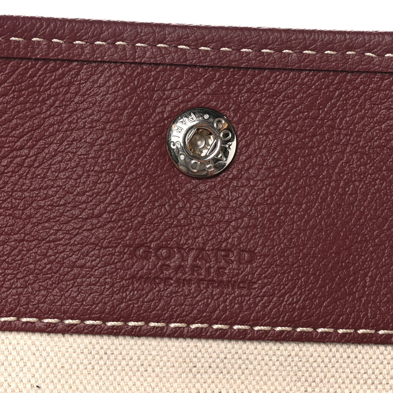 Goyardine Boheme Hobo Burgundy