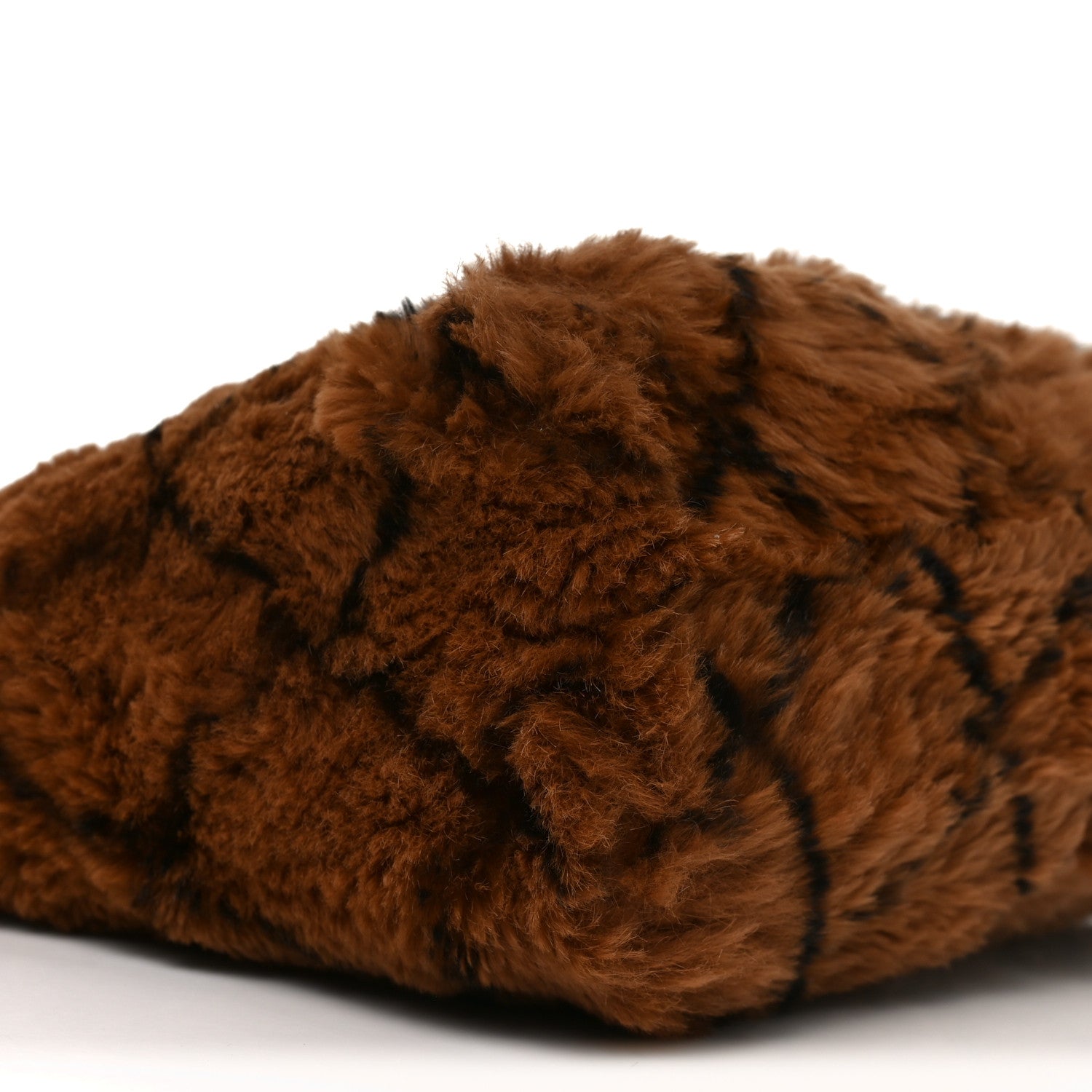 Lapin Fur Quilt Pattern Tote Brown