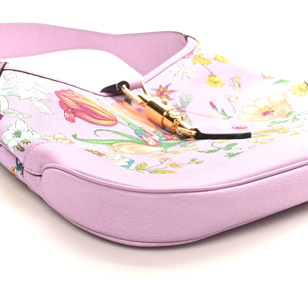 Canvas Flora Medium Jackie Hobo Lilac
