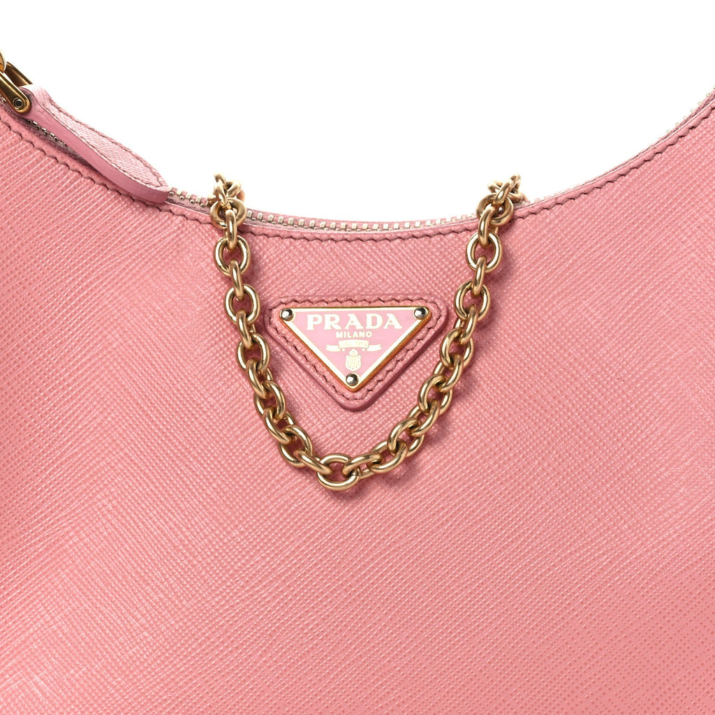Saffiano Lux Re-Edition 2005 Shoulder Bag Petalo