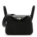 Taurillon Clemence Mini Lindy 20 Black