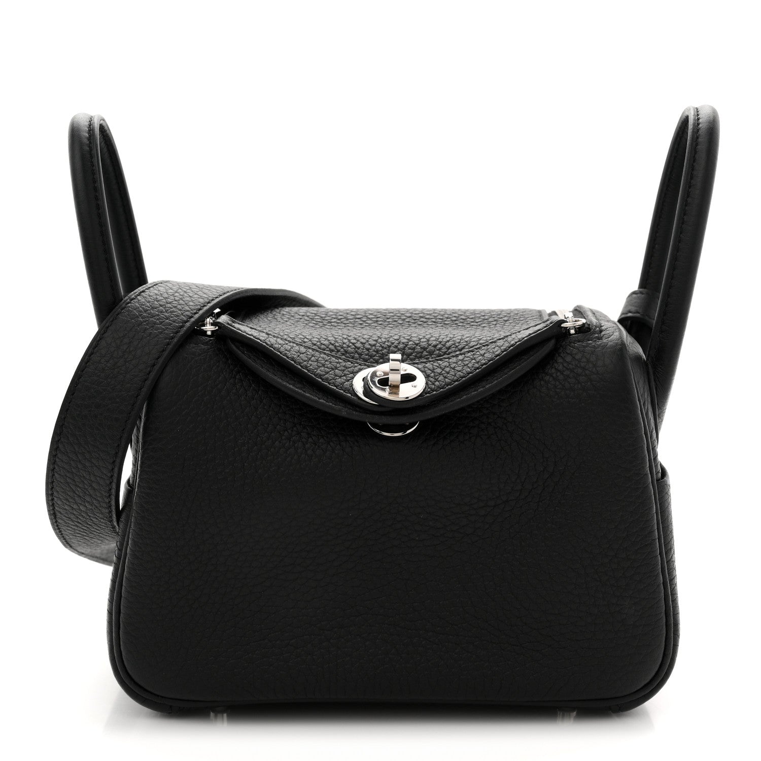 Taurillon Clemence Mini Lindy 20 Black