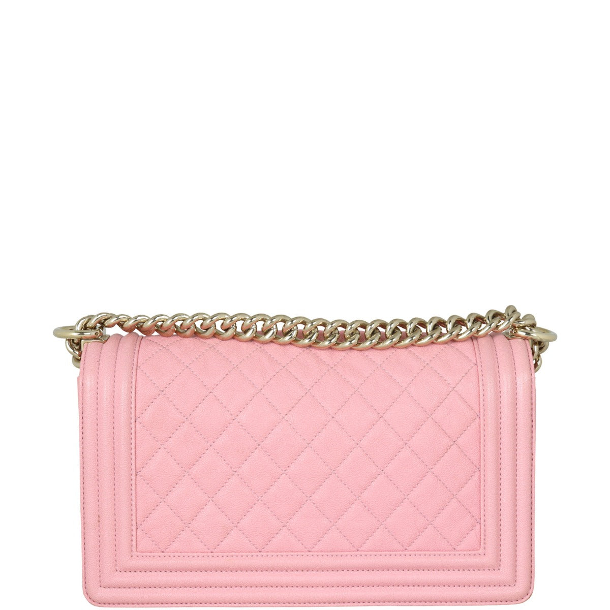 Chanel Boy Old Medium | Pink Caviar