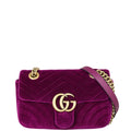 Gucci GG Marmont Mini Velvet Shoulder Bag