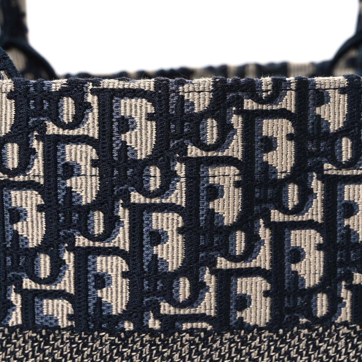 Oblique Medium Book Tote Blue Multicolor