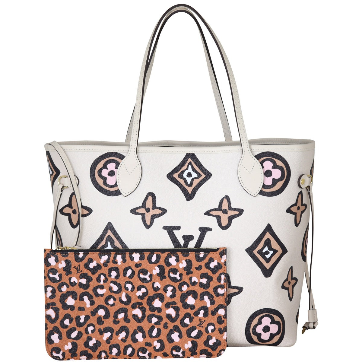 Louis Vuitton Neverfull MM Wild at Heart Giant Monogram