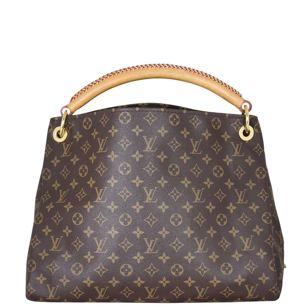 Louis Vuitton Artsy MM Monogram | Beige Microfibre Lined
