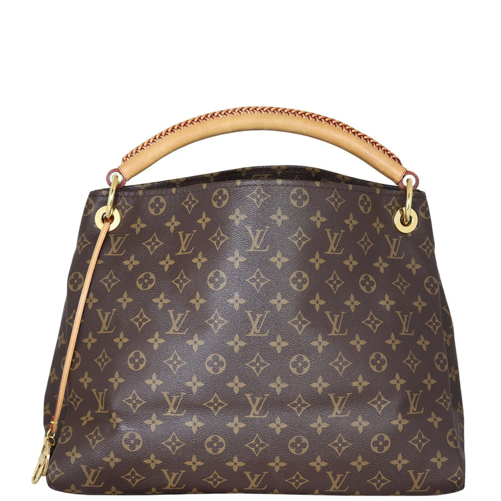 Louis Vuitton Artsy MM Monogram | Beige Microfibre Lined