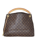 Louis Vuitton Artsy MM Monogram | Beige Microfibre Lined