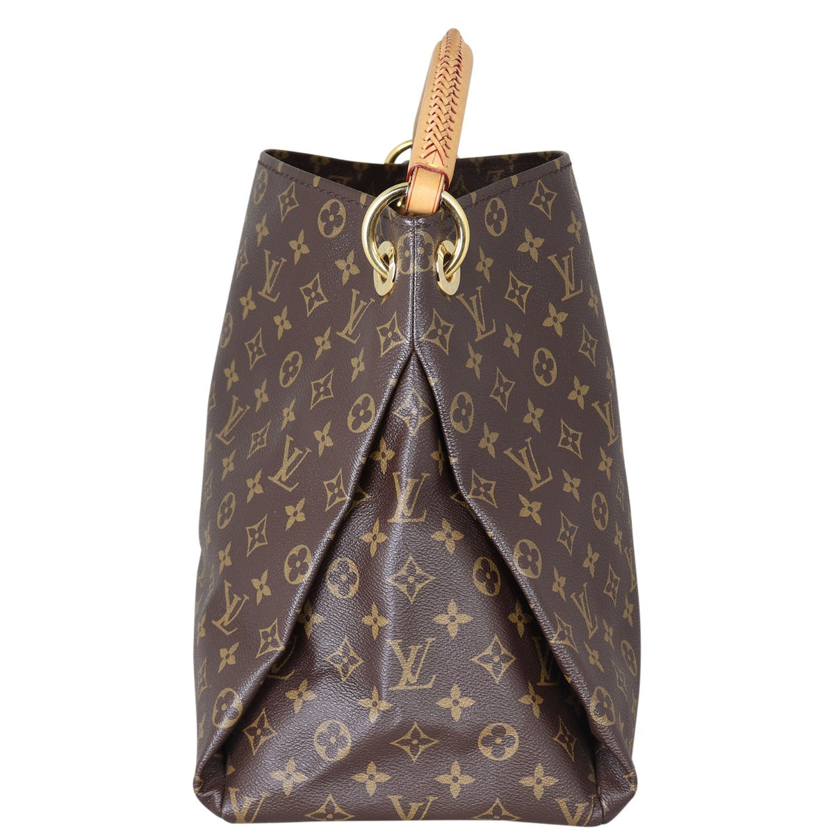 Louis Vuitton Artsy MM Monogram | Beige Microfibre Lined