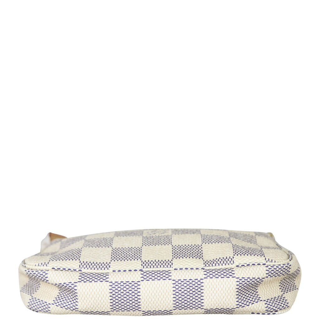 Louis Vuitton Mini Pochette Accessories Damier Azur