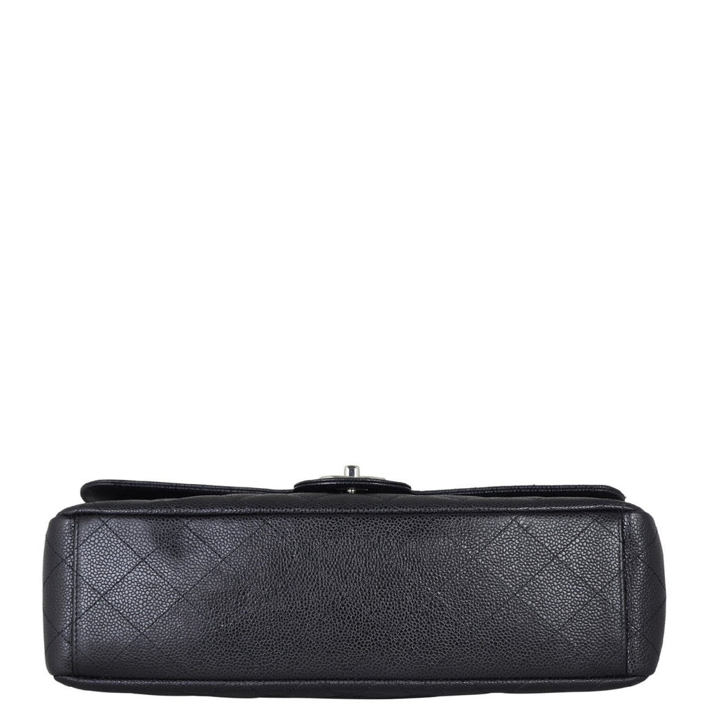 Chanel Classic Double Flap Maxi | Black Caviar