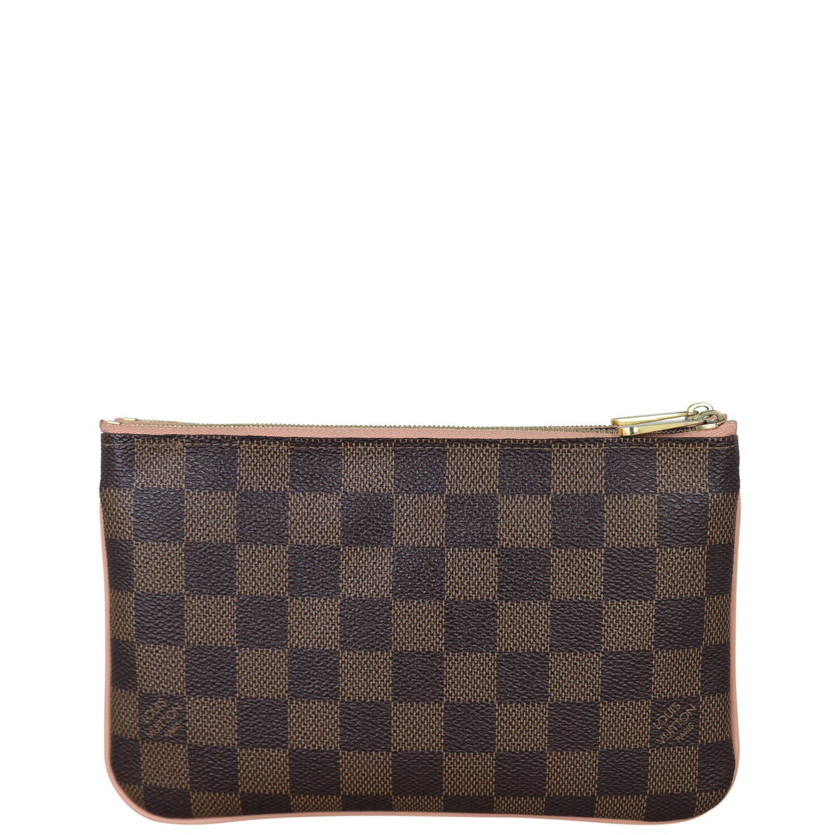 Louis Vuitton Double Zip Pochette Damier Ebene
