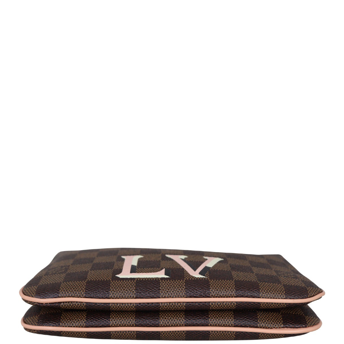Louis Vuitton Double Zip Pochette Damier Ebene