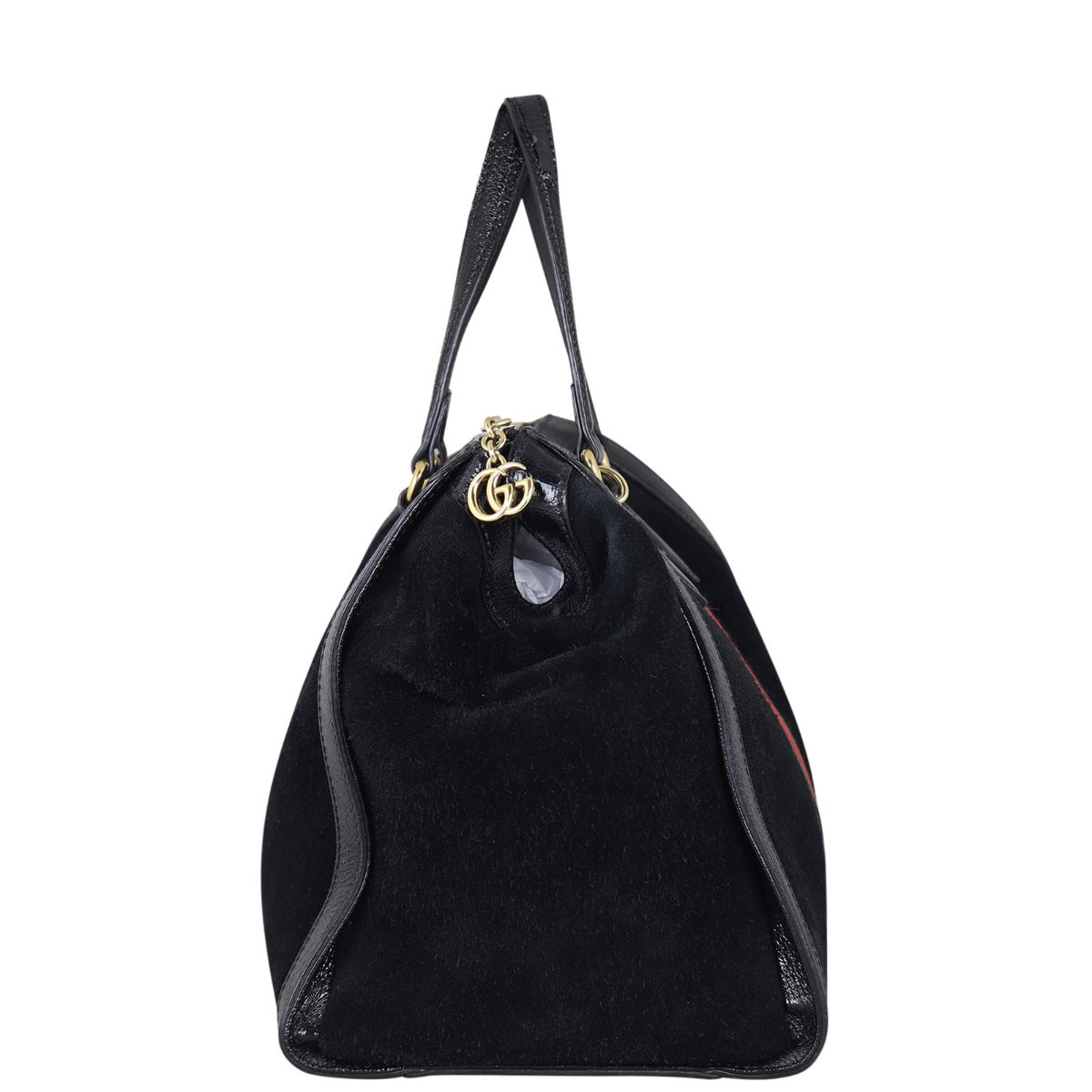 Gucci Ophidia Suede Boston Bag