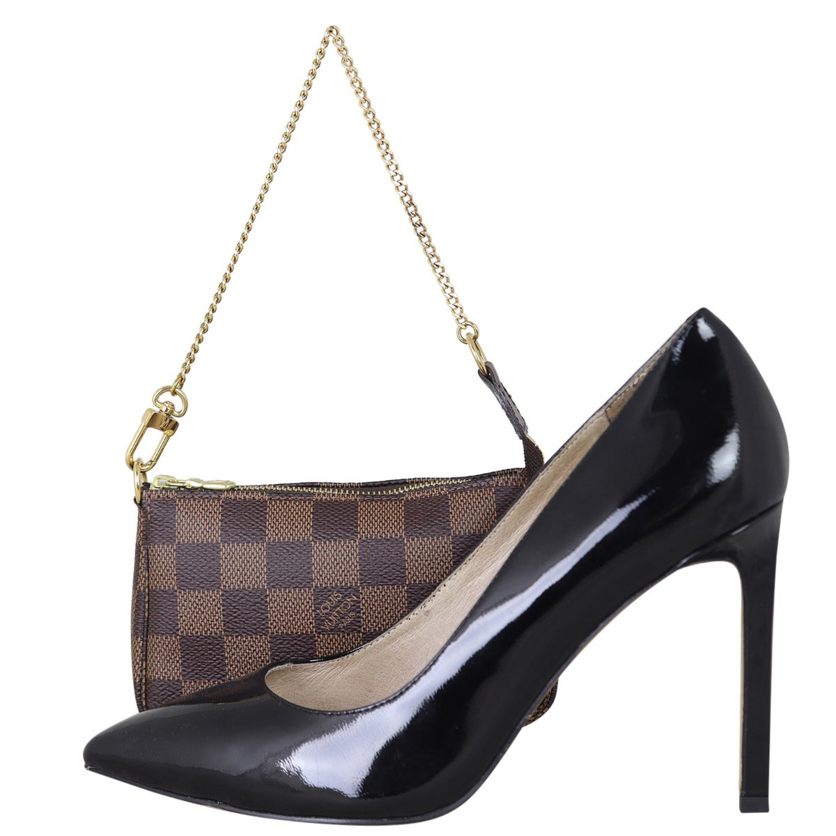Louis Vuitton Mini Pochette Accessoires Damier Ebene