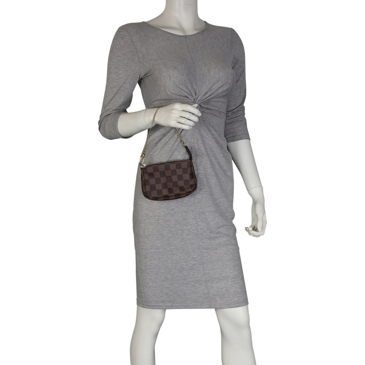 Louis Vuitton Mini Pochette Accessoires Damier Ebene
