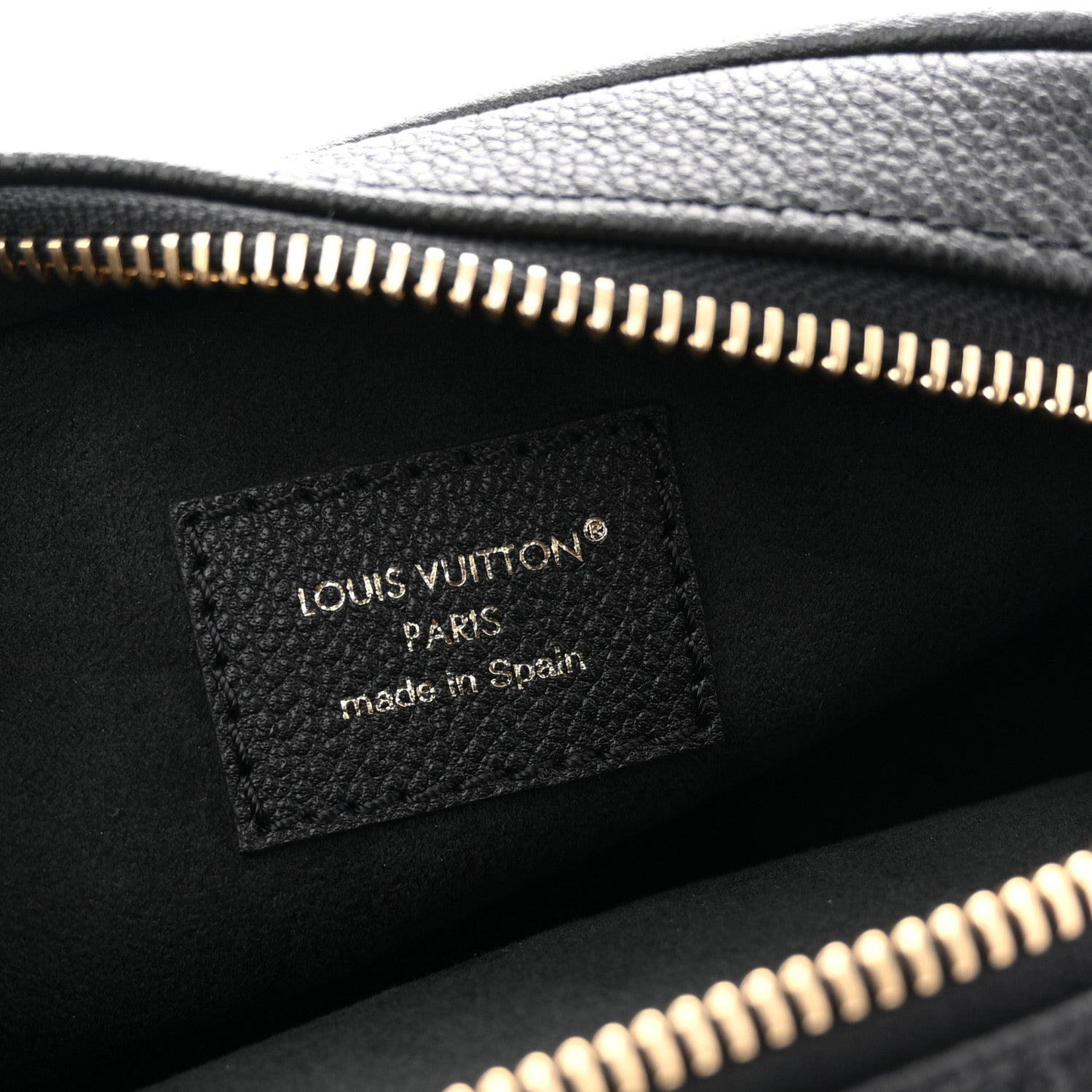 Empreinte Monogram Tiny Camera Bag Black