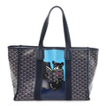 Goyardine Villette Tote Blue
