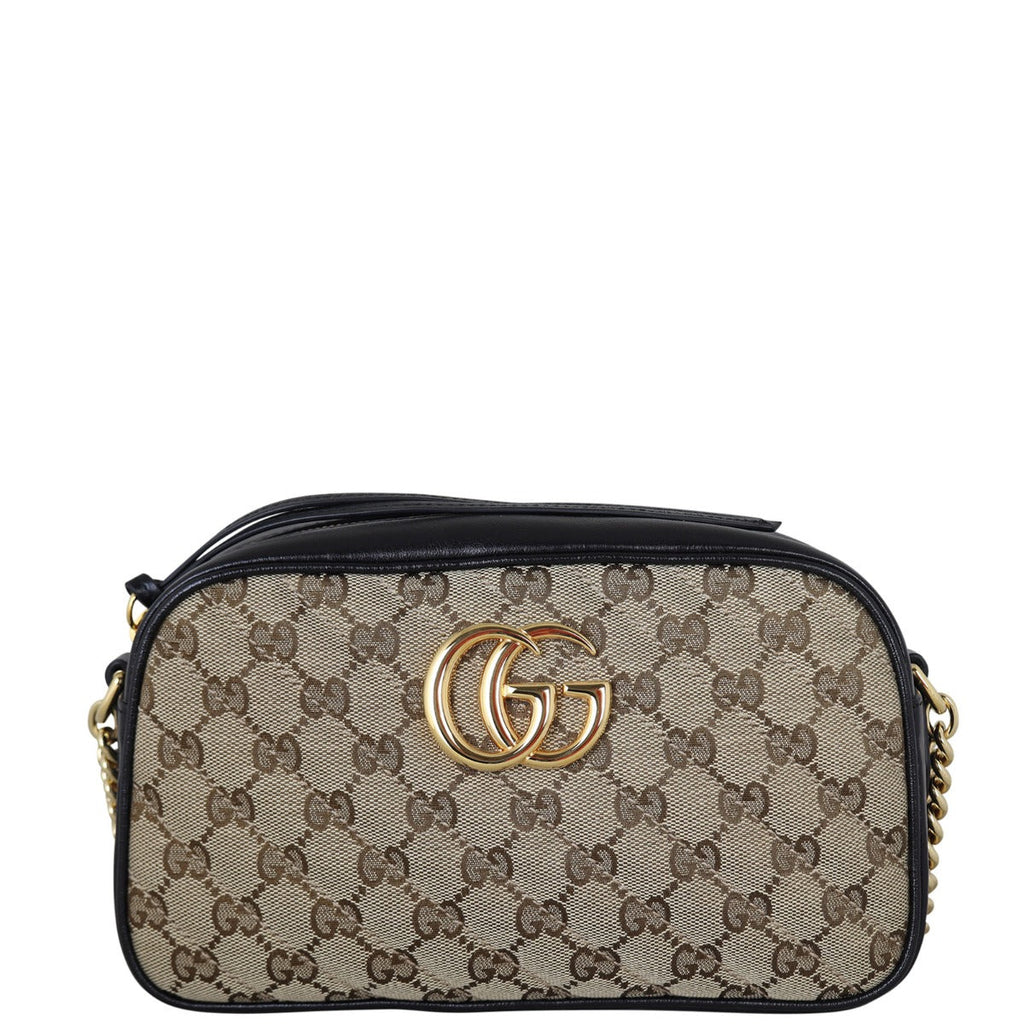 Gucci GG Canvas Marmont Small Camera Bag