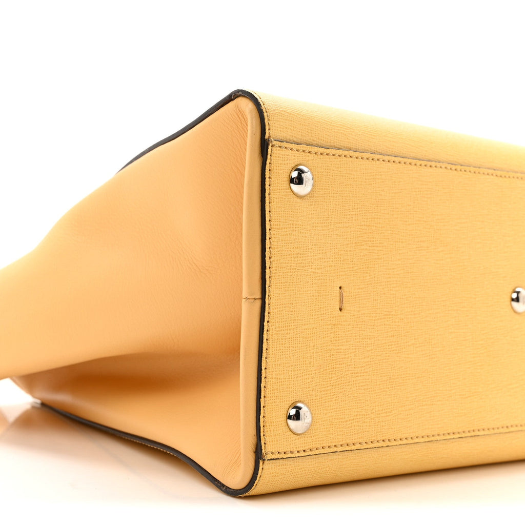 Vitello Elite Flamingo Large 3Jours Tote Giallo Alchemy