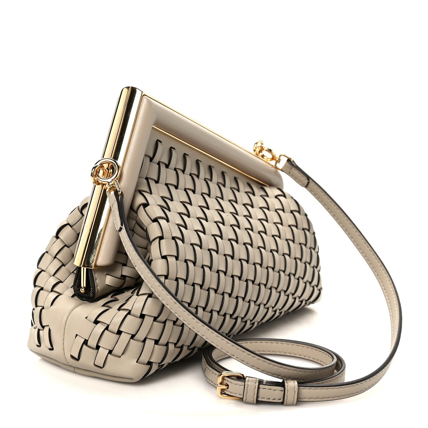 Vitello Grace Intreccio Small Fendi First Nuvola