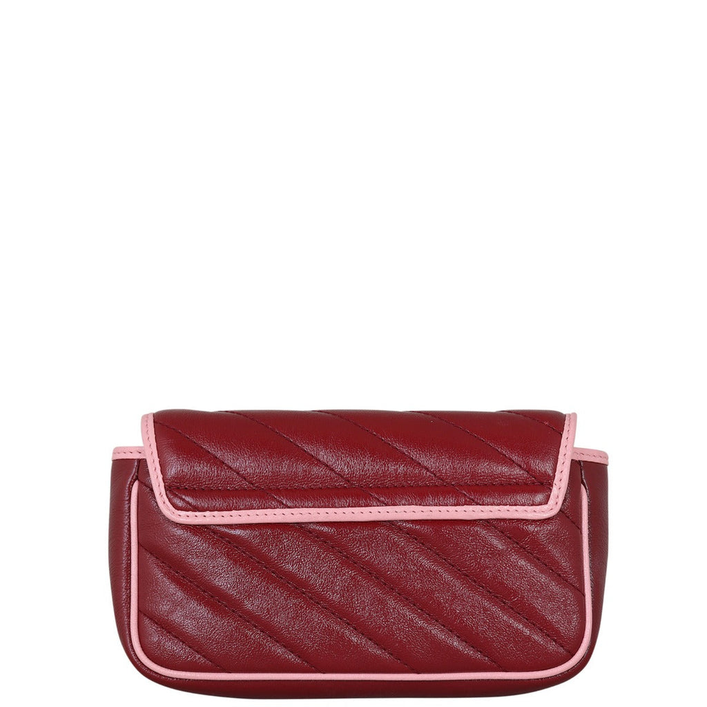 Gucci GG Marmont Matelasse Super Mini Shoulder Bag