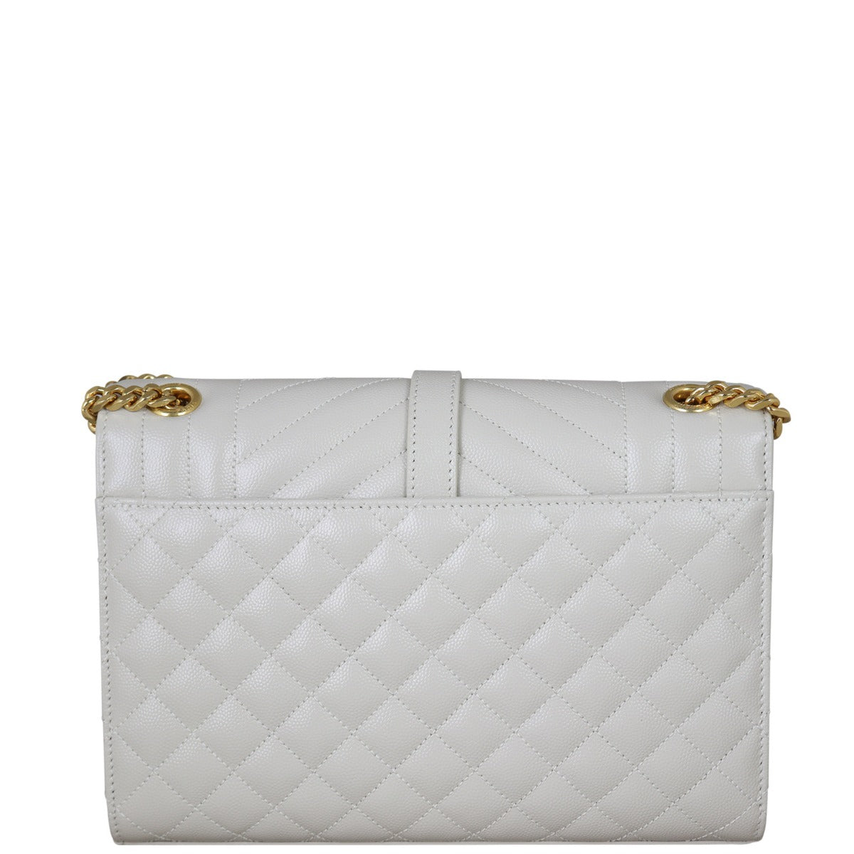 Saint Laurent Monogram Mix Matelasse Envelope Chain Bag Medium