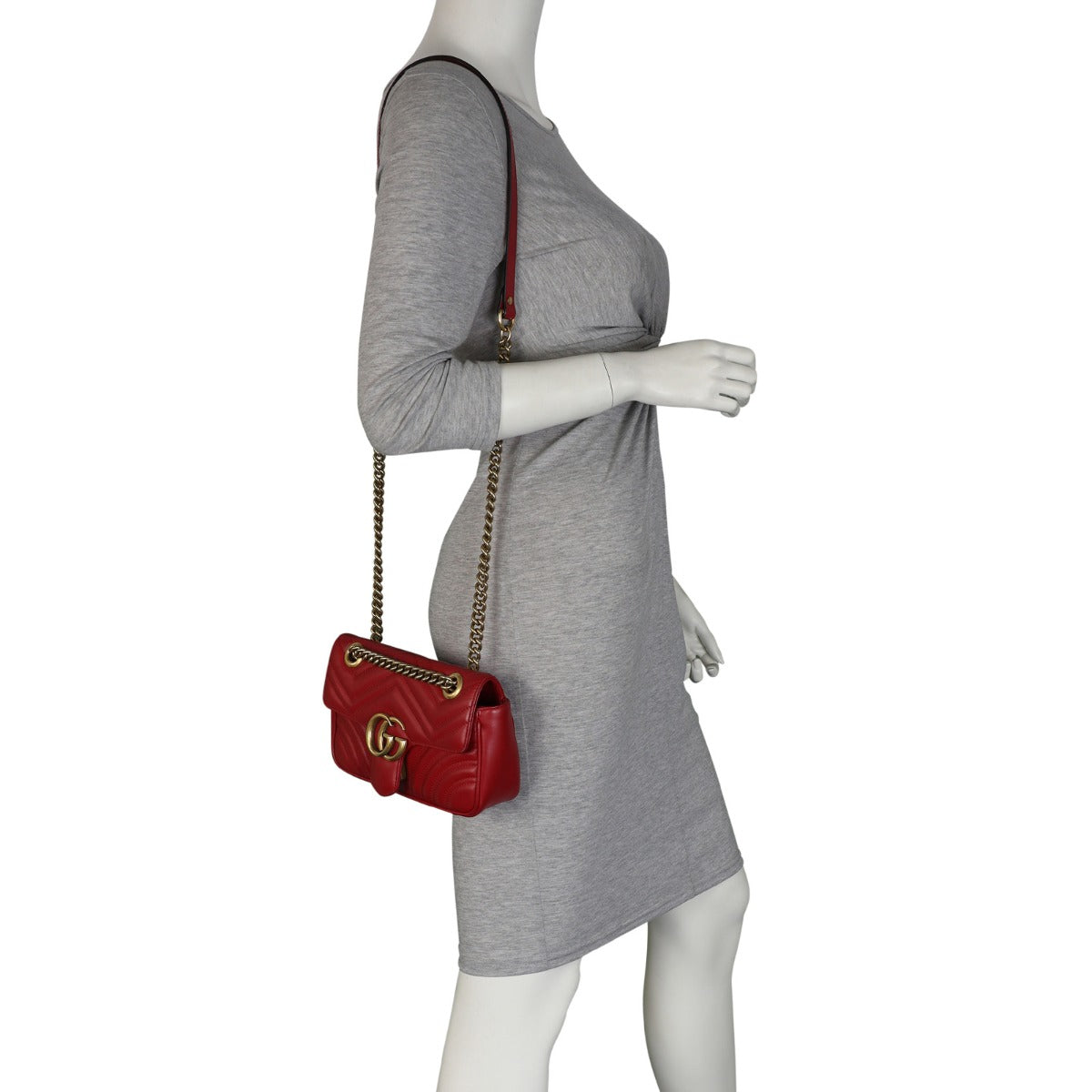 Gucci GG Marmont Matelasse Mini Shoulder Bag