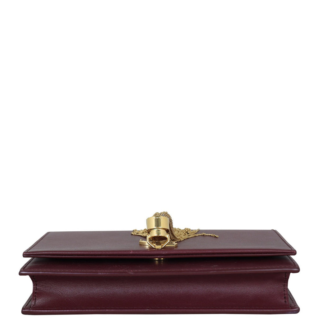 Saint Laurent Kate Tassel Chain Wallet