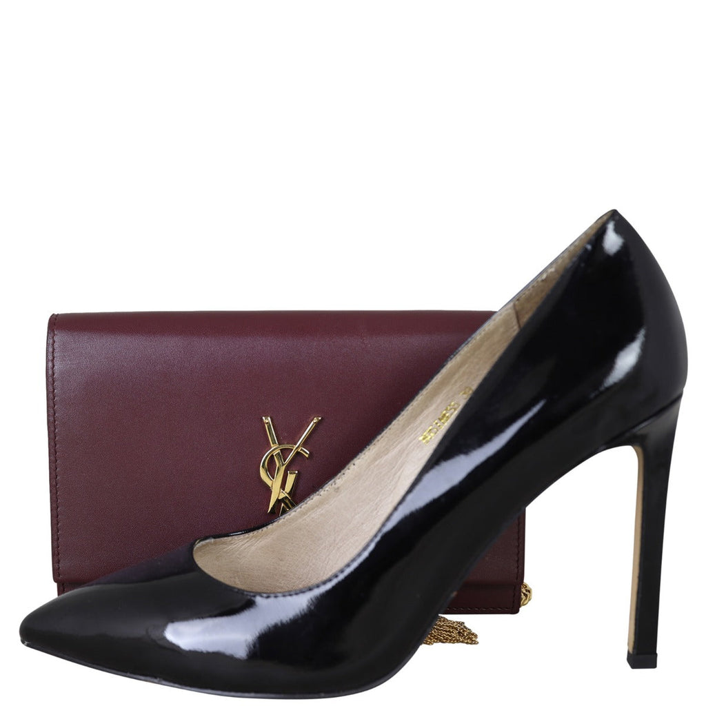 Saint Laurent Kate Tassel Chain Wallet