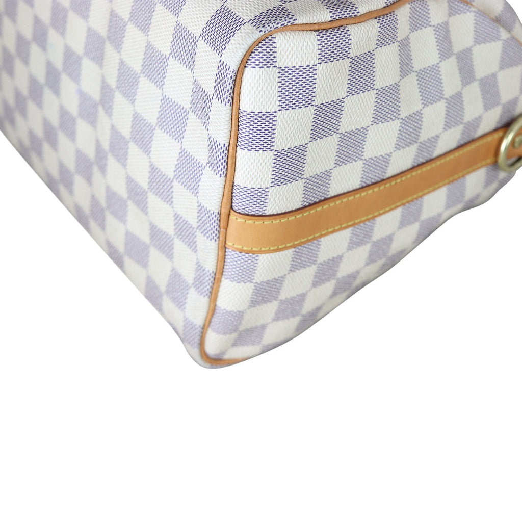 Louis Vuitton Speedy 30 Bandouliere Damier Azur